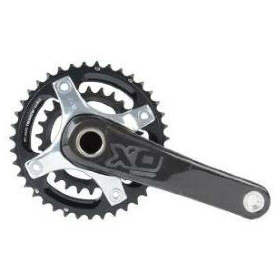 Sram CRANKSTEL X0 GXP 10V CB 175 26/39 SILVER Zilver