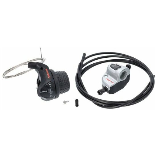 Shimano Nexus 3v Draaiversteller 3V Shim Nexus SL-3S41 revoshift 3-SP incl.kabel/clickbox Zwart