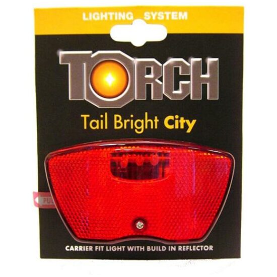 Torch ACHTERLICHT 4027 LED BATT 80MM ZWART