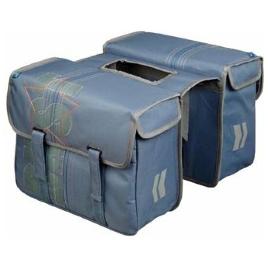 Cordo Tas dubbel bikestar boys rock Blauw