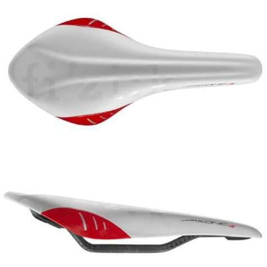 Fizik ZADEL FI ARIONE VERSUS CB WIT/ROOD WHITE/GLOSS RED - WIT/ROO