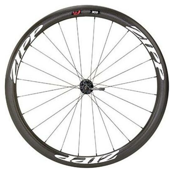 Zipp Wiel v 303 carbon clincher disc 24 spaaks cl Zwart