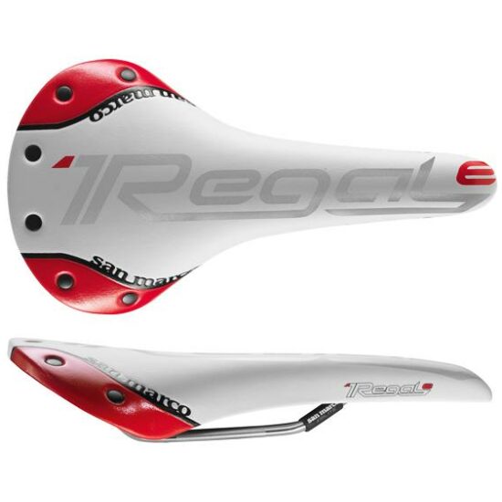 Selle San Marco ZADEL SM REGALE RACING RED WI/RO WIT/ROOD