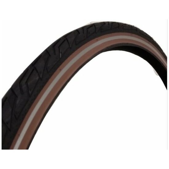 Continental Buitenband 28x1.40 37-622 Conti Ride City bruin/zwart m/refl