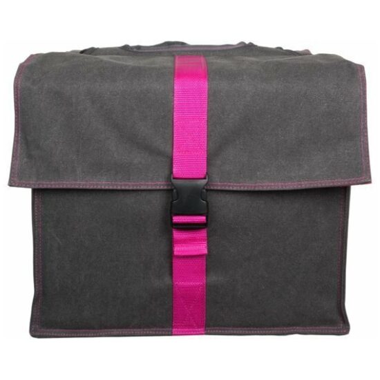 Fastrider Tas dubbel FR Melange Fluo pink/grey 34.5ltr 37x31x15 0919