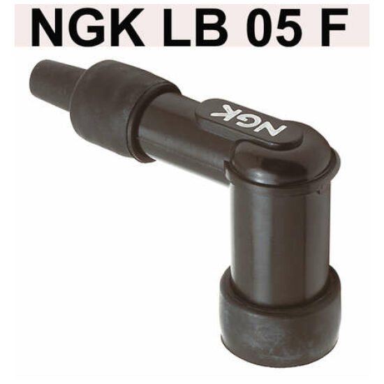 Ngk Bougiedop LB05F M4 klein gat haaks 14mm-90G