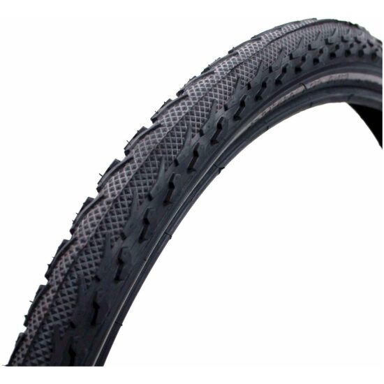 Deli Tire Buitenband 22x1.75 Deli S-207 m/refl ZWART