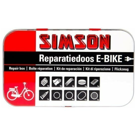 Simson Reparatiedoos E-bike m/ophangclip 020011