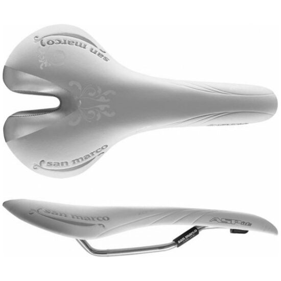 Selle San Marco Zadel san marco aspide glamour xsilite rail racing Wit - Afbeelding 2