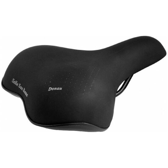 Selle San Remo Zadel Uni foam SSR Donau city/trekking Zwart