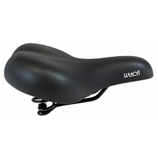 Selle Royal Zadel Uni foam SR 8096 Witch zwart m/spiraalveren