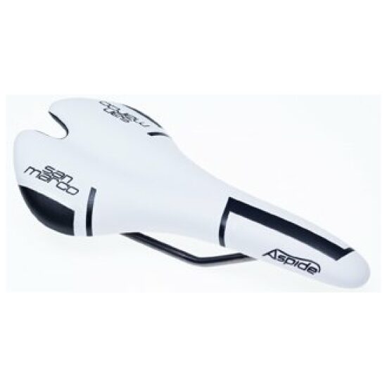 Selle San Marco ZADEL SM ASPIDE RACING WI Wit/Zwart