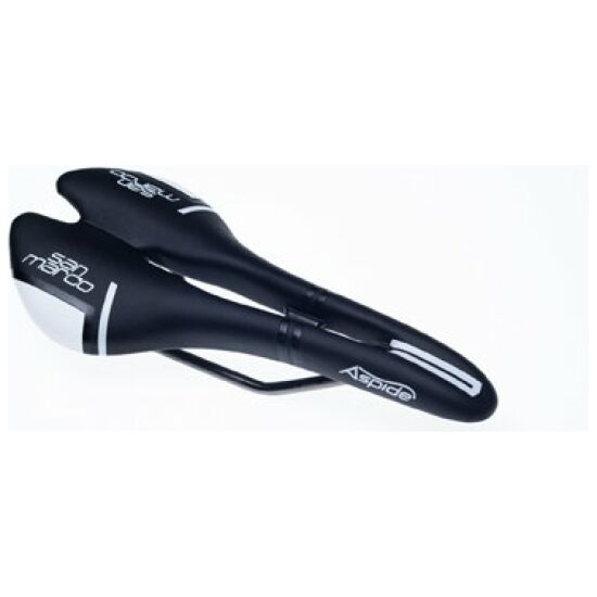 Selle San Marco ZADEL SM ASPIDE RACING OPEN ZW ZWART/WIT