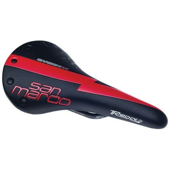 Selle San Marco ZADEL SM REGALE RACING TEAM ZWART/ROOD