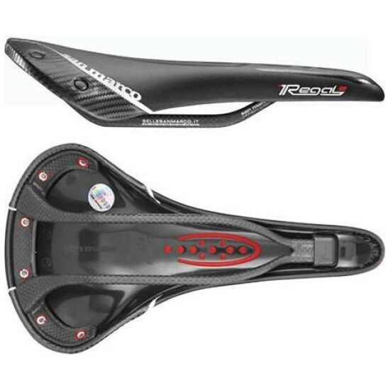 Selle San Marco ZADEL SM REGALE CARBON FX ZW ZWART