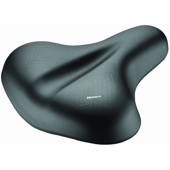 Selle San Remo Zadel Uni SSR Monaco HR-Foam Zwart - Afbeelding 3