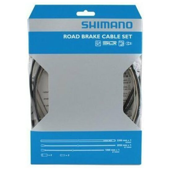 Shimano Binnenkabel rem Shim rvs 1.6x2050mm 2Nippel Y80098411