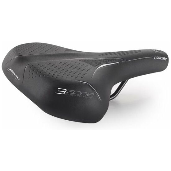 Selle Bassano Zadel Uni SB Leggera Trekking zwart/rood