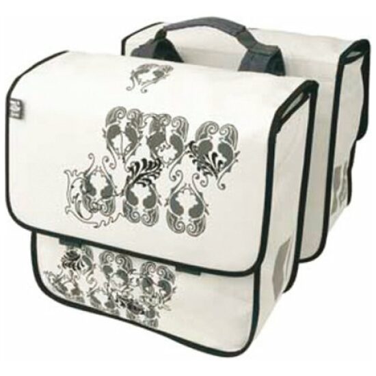 Cordo Tas dubbel bikestar spirit white