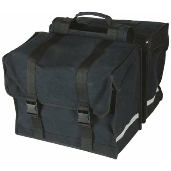 Cordo Tas dubbel canvas dc65 zwart 65 l