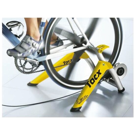 Tacx Trainer satori t18-- geel tdf 2010 gesink edi