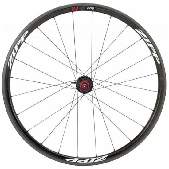 Zipp Wiel a 202 carbon clincher 24 spk sram body c Zwart