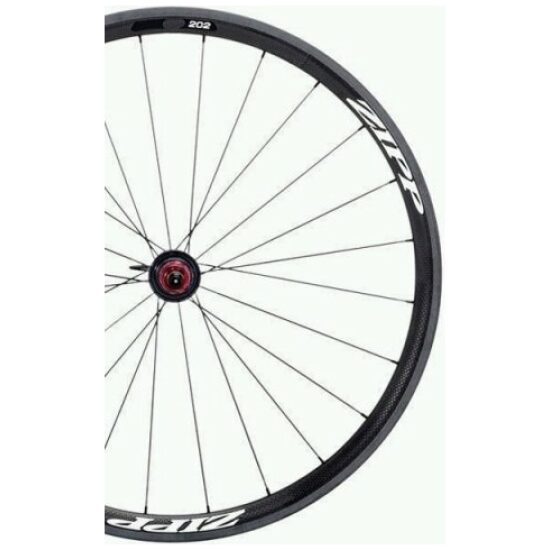 Zipp 202 TUBULAR ZWART / TRANSFERS WIT