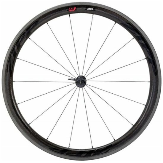 Zipp Wiel v 303 carbon clincher 18 spk beyond blac Zwart