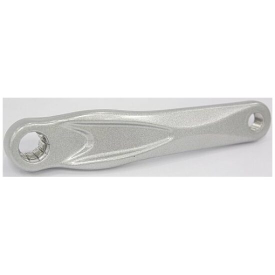 Miranda Crank Links Ebike Bosch/ Alfa 170mm Zilver ZWART