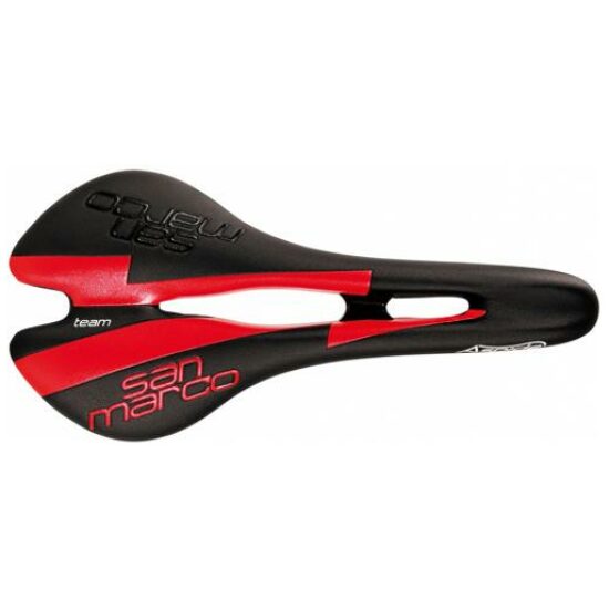 Selle San Marco ZADEL SM ASPIDE RACING OPEN TEAM ZWART/ROOD