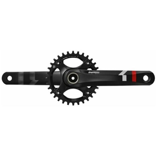 Sram CRANKSTEL X1 BB30 11V ALM 175 32 RED Zwart