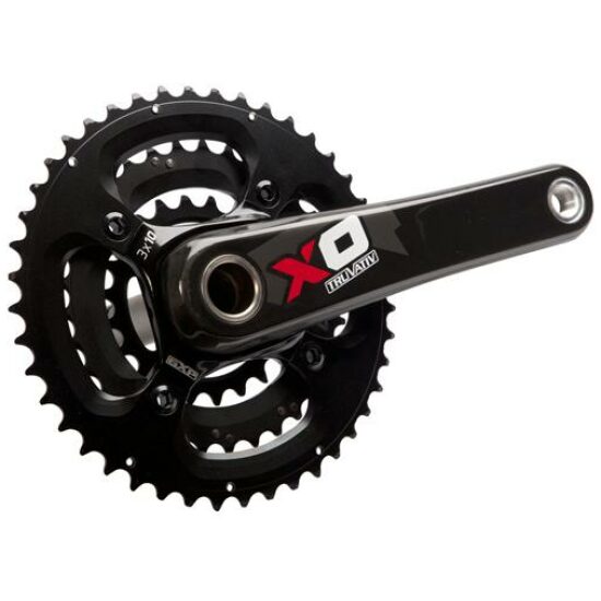 Sram CRANKSTEL X0 BB30 10V CB 175 22/33/44 RED ZWART