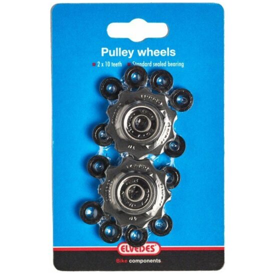 Elvedes A.Derailleurwiel 10T Elv Shim 7/8V, Campa 8/10V, Sram 97/99 Zwart