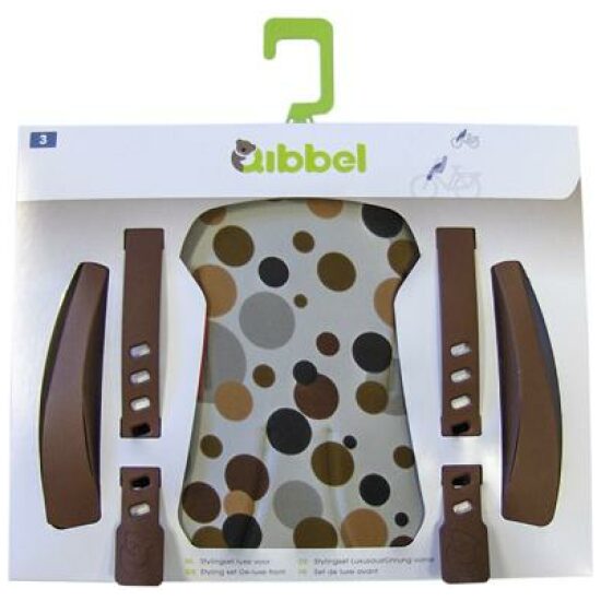 Widek DUOD QIBBEL STYLINGSET V LUXE DOTS BROWN BRUIN