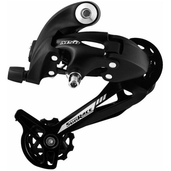 Sunrace A.Derailleur 7/8V Sunr RDM57 m/bout 11/34T lang Zwart