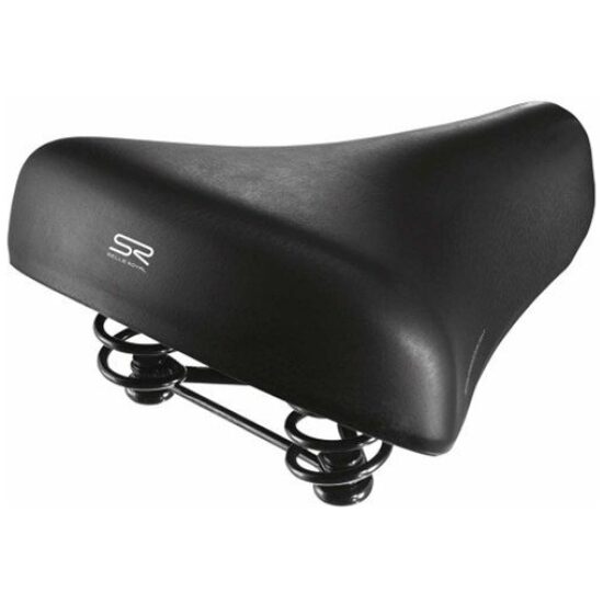 Selle Royal Zadel Uni foam SR 3061 Holland foam m/spiraalveren Zwart