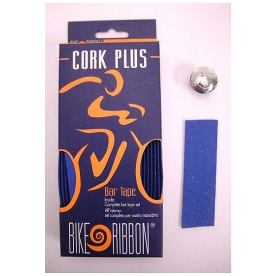 Bike Ribbon CORK PLUS BLAUW