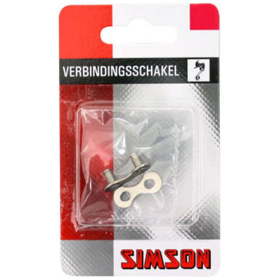 Simson Verbindingsschakel 1/8 1/2x1/8 5.6.7 speed Grey - Afbeelding 2