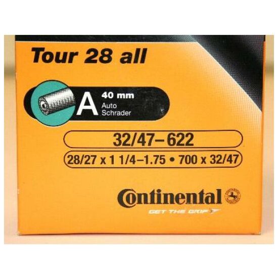 Continental BIB 28X11/4-13/8-175-200 CO AV (40) TOUR ALL ZWART