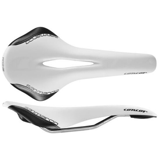 Selle San Marco ZADEL SM CONCOR RACING ARROWHEAD WI/ZW WIT