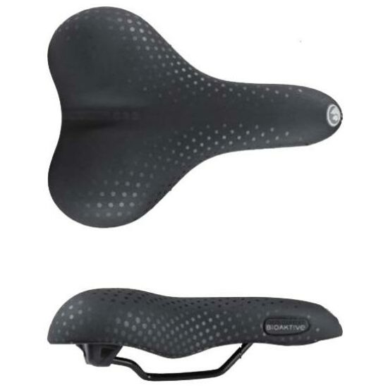 Selle San Marco Zadel Ds SM Bio Recreational L gel 30-60comfort ZWART