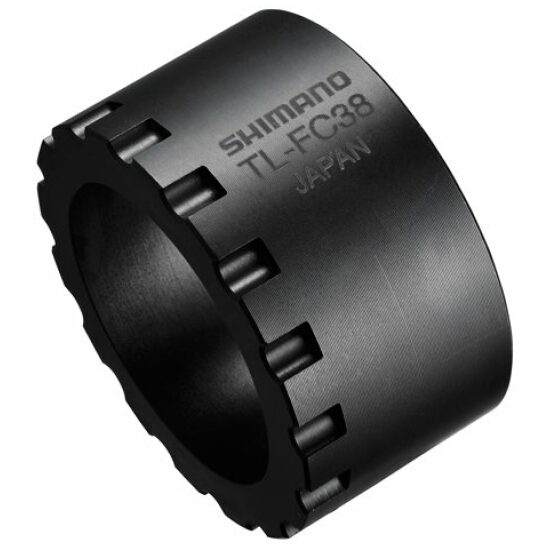 Shimano Gereedsch Shim TL-FC38 Adapter/afnemer Bracketsleutel E6000 serie tbv TL-FC36 YEZY00010 ZWART