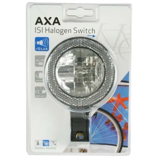 Axa Lamp v halogeen (naaf)dynamo isi switch 10 lux