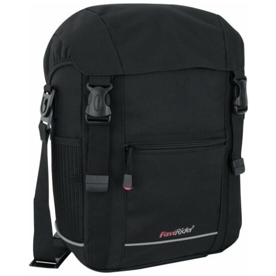 Fastrider Tas pakaf voor/achter FR 44021 Acidus 10ltr 34x26x11 Zwart