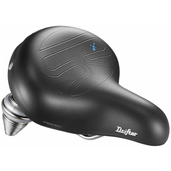 Selle Royal Zadel Uni gel SR 5167UD Drifter Medium relaxed m/hangveren Zwart