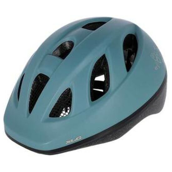 Xlc Fietshelm kind BHC16 black/blue, mt. XS/S (49/54) Bluegrey/Beige