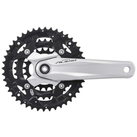 Shimano EFCM4308E422CSS Crankstel Alivio M430 SIL ZILVER