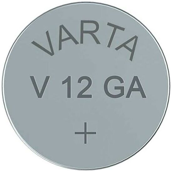 Varta Batterij knoopcel 1.5V LR43/V12GA/A386/186 10x5 alkaline Zilver