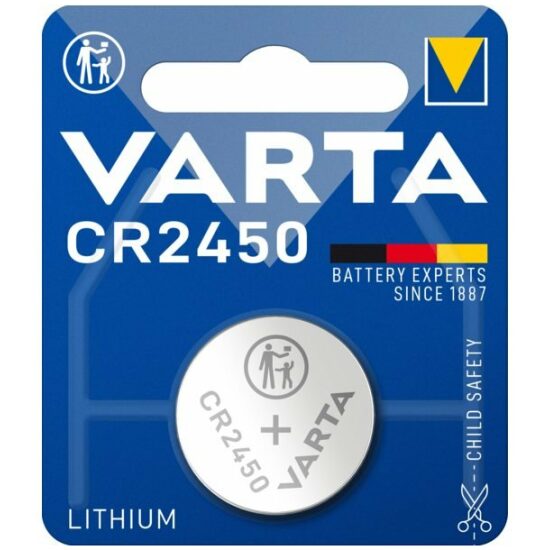 Varta Batterij 3V CR2450 knoopcel Lithium Zilver