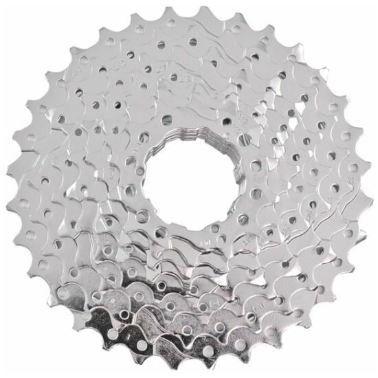 Sram 9v Cassette 9V 11/32T Sram PG950 11,12,14,16,18,21,24,28,32T Zilver